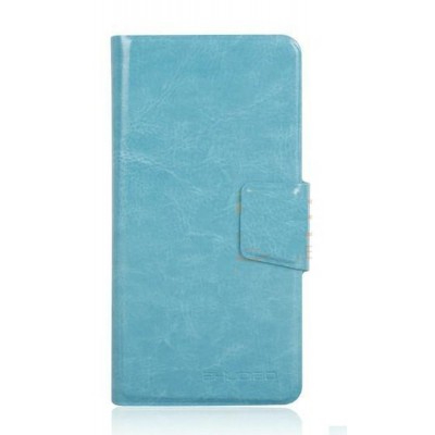 Flip Cover for Spice Xlife 431Q - Blue