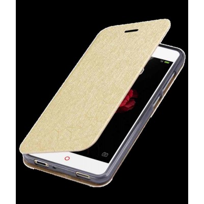 Flip Cover for ZTE Nubia Z9 - Gold