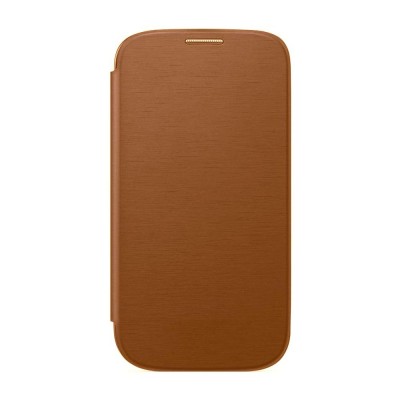 Flip Cover For Alcatel One Touch Hero 2 Plus Brown - Maxbhi Com