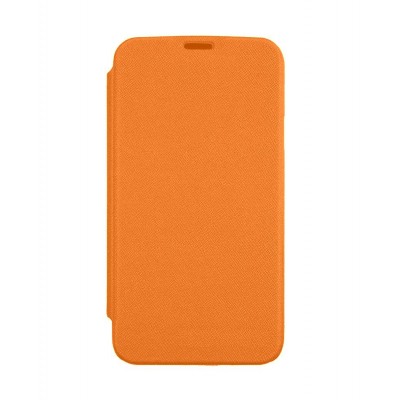 Flip Cover For Blu Star 4.5 Orange - Maxbhi.com