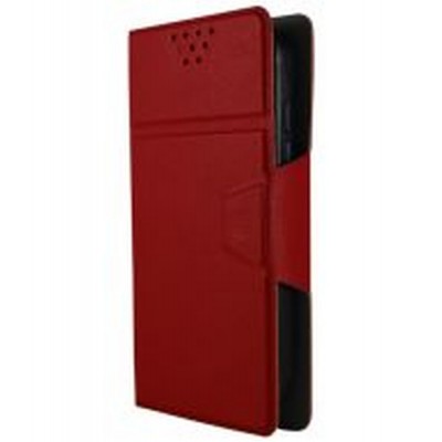 Flip Cover for Celkon A356 Dual Sim - Red