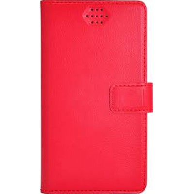 Flip Cover for Celkon Campus A35K - Red