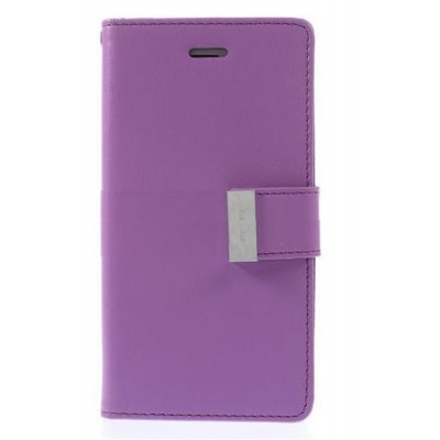 Flip Cover for Celkon Q5 - Purple