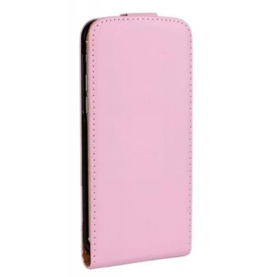 Flip Cover for Intex Aqua Amoled - Pink
