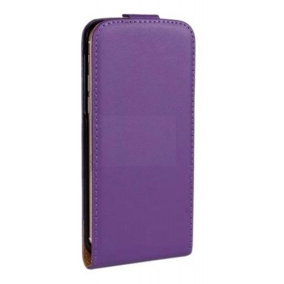 Flip Cover for Intex Aqua Amoled - Purple