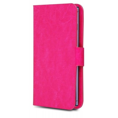 Flip Cover for Intex Aqua Speed - Pink