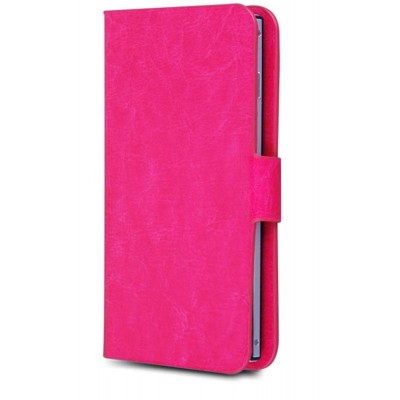 Flip Cover for Intex Cloud N12 Plus - Pink