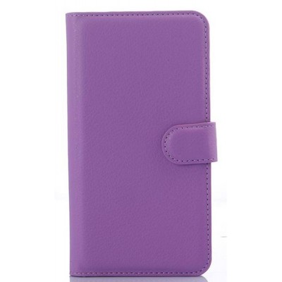 Flip Cover for Lava Iris 402 Plus - Purple