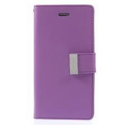 Flip Cover for Lava Iris Fuel 25 - Purple