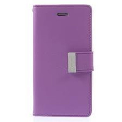 Flip Cover for Lava Iris Fuel 25 - Purple
