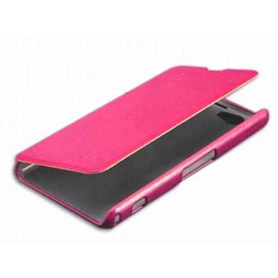 Flip Cover for Sony Xperia Z1 Compact - Pink