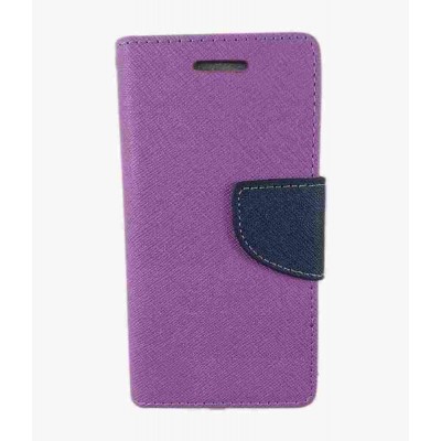 Flip Cover for XOLO Q600 Club - Purple