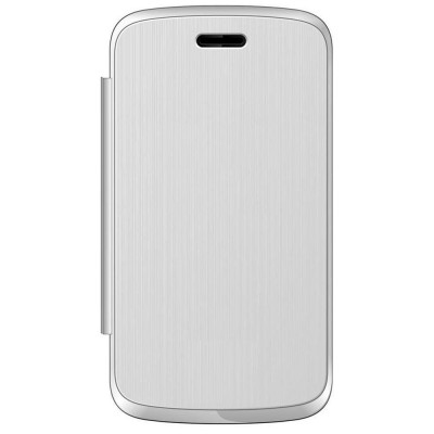 Flip Cover for Celkon A356 Dual Sim - White