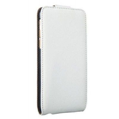 Flip Cover for Celkon A35K Remote - White