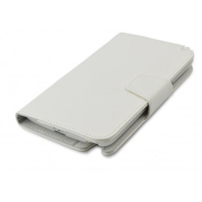 Flip Cover for Celkon Millennia Q5K Power - White