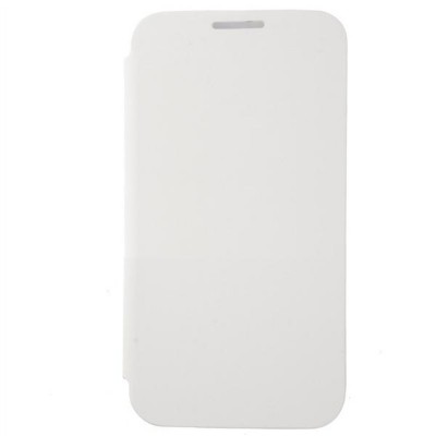Flip Cover for Celkon Q5 - White