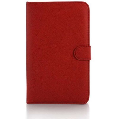 Flip Cover for IBall Slide 3G Q45 - Red