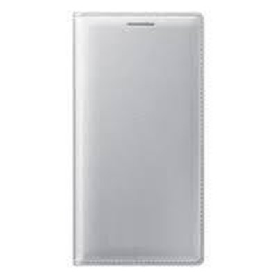Flip Cover for Lava Iris 404s - Silver