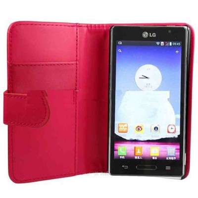 Flip Cover for LG Optimus L9 2 - Red