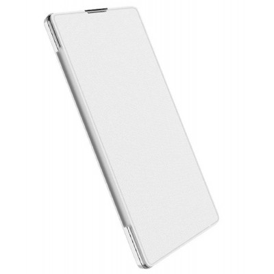 Flip Cover for Spice Stellar Xlife M5 Plus - Silver