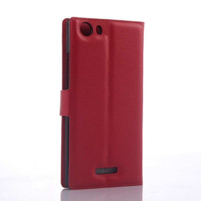 Flip Cover for Wiko Ridge 4G - Red