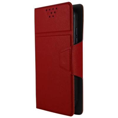 Flip Cover for Zen 303 Quad - Red