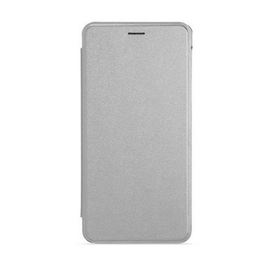 Flip Cover For Celkon Millennia Q5k Power Silver - Maxbhi Com