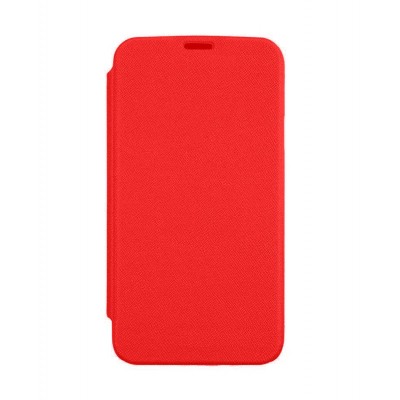 Flip Cover For Iball Andi 4 5m Enigma Plus Red By - Maxbhi Com