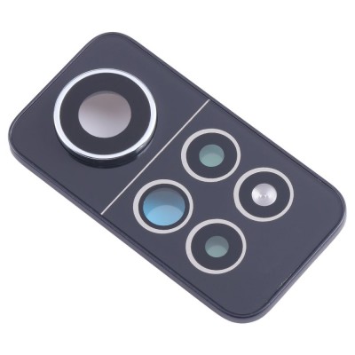Camera Lens Glass With Frame For Xiaomi Redmi Note 12 Pro 4g Black By - Maxbhi Com
