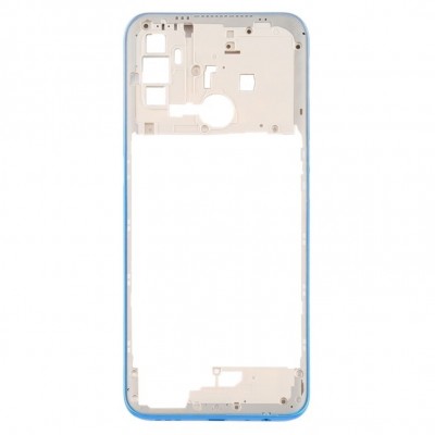 Middle Frame Ring Only For Oppo A32 Blue By - Maxbhi Com
