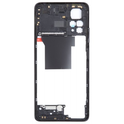 Middle Frame Ring Only For Xiaomi Redmi Note 12 Pro 4g Black By - Maxbhi Com