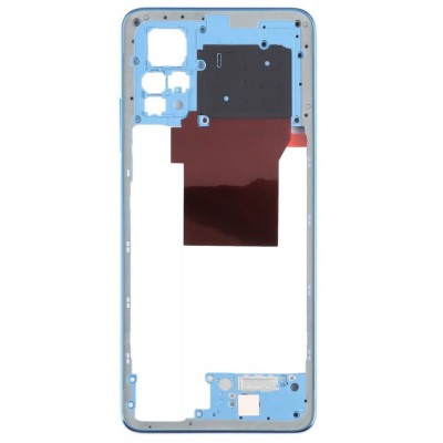Middle Frame Ring Only For Xiaomi Redmi Note 12 Pro 4g Blue By - Maxbhi Com