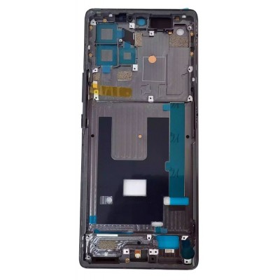 Lcd Frame Middle Chassis For Zte Axon 30 Ultra 5g White By - Maxbhi Com