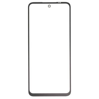Replacement Front Glass For Motorola Moto G13 Black By - Maxbhi Com