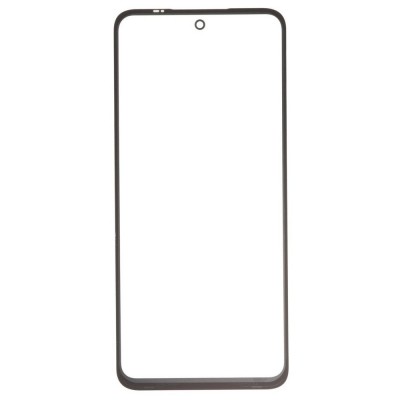 Replacement Front Glass For Motorola Moto G13 Black By - Maxbhi Com