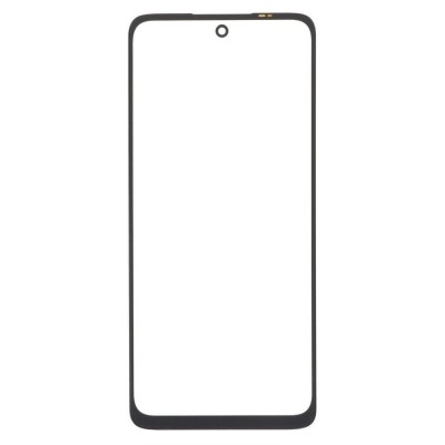 Replacement Front Glass For Motorola Moto G62 5g Black By - Maxbhi Com