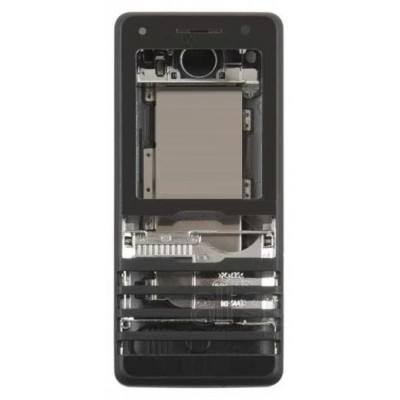 Full Body Faceplate For Sony Ericsson K770 Black - Maxbhi Com