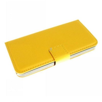 Flip Cover for BSNL-Champion My phone 35 - Yellow