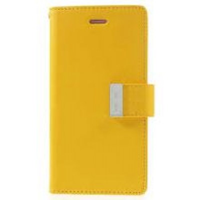 Flip Cover for Celkon A407 - Yellow