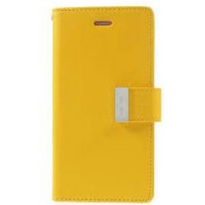 Flip Cover for Celkon Campus A518 - Yellow