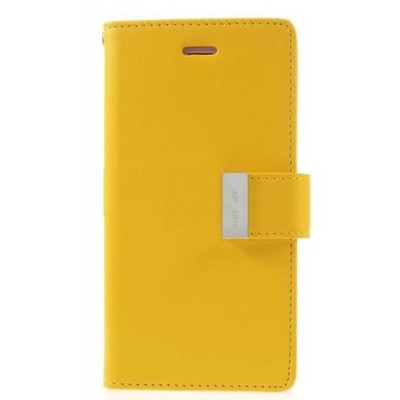 Flip Cover for Celkon Millennia Q519 - Yellow