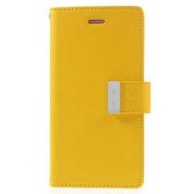 Flip Cover for Fly Swift Android - Yellow