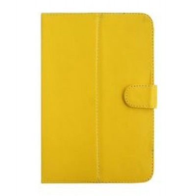 Flip Cover for IBall Q800 3G - Yellow