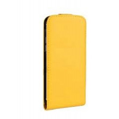 Flip Cover for Karbonn A109 - Yellow