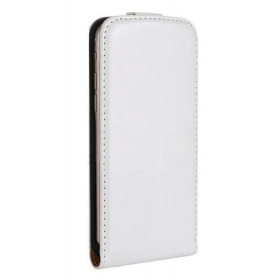 Flip Cover for Lava iris 415 - White