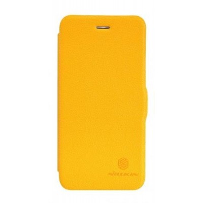 Flip Cover for M-Tech Ace 5 - Yellow