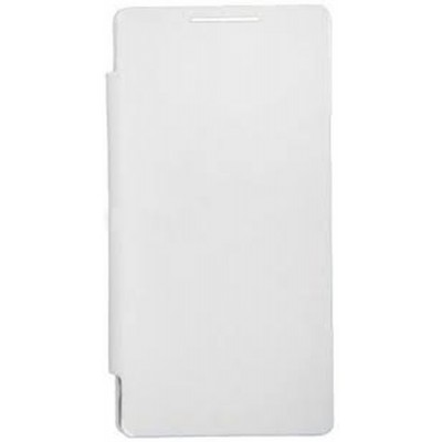 Flip Cover for M-Tech Opal Q4 - White