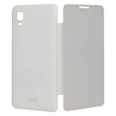Flip Cover for Micromax Canvas Doodle 3 A102 - White