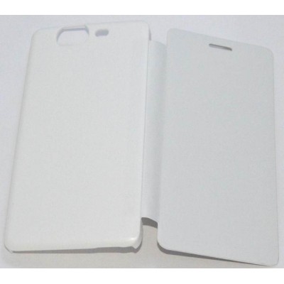 Flip Cover for Micromax Canvas Knight A350 - White