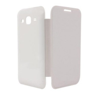 Flip Cover for Samsung Galaxy Core Prime 4G Dual Sim - White